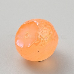 光るフルーツ樹脂の装飾  人形作り用  家のデスクトップの装飾  オレンジ  26x24mm&nbsp;CRES-CJC0009-14H