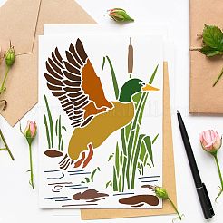 Large Plastic Reusable Drawing Painting Stencils Templates&nbsp;DIY-WH0202-420
