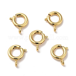 Brass Spring Ring Clasps&nbsp;KK-J301-17G