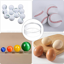 Plastic Sport Ball Display Pedestals&nbsp;ODIS-WH20005-07B