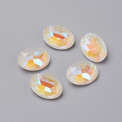 Glass Rhinestone Cabochons&nbsp;RGLA-I002-A03