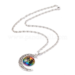 Rainbow Pride Necklace&nbsp;NJEW-F291-01H