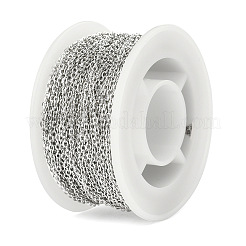 Tarnish Resistant 304 Stainless Steel Cable Chains&nbsp;CHS-F001-03P