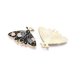 Alloy Enamel Pendants&nbsp;ENAM-N062-09KCG