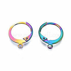 304 Stainless Steel Leverback Earring Findings&nbsp;STAS-N098-004