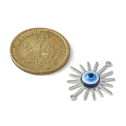 Brass Sun Connector Charms&nbsp;PALLOY-JF02137