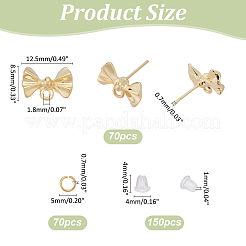 Alloy Stud Earring Findings&nbsp;DIY-ME0001-01A