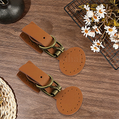 Cowhide Bag Snap Buckles&nbsp;DIY-WH20081-138B