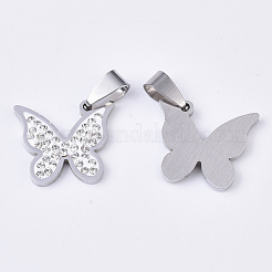 201 Stainless Steel Pendants&nbsp;X-STAS-N089-17P
