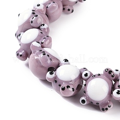 Handmade Lampwork Beads Strands&nbsp;LAMP-P066-07B