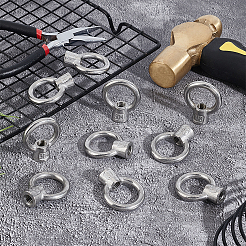 10Pcs 304 Stainless Steel Lifting Eye Nuts&nbsp;FIND-UN0001-75B