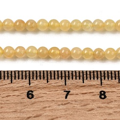 Natural Topaz Jade Beads Strands&nbsp;LS-G-Z116-A11-3mm