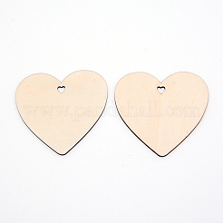 Unfinished DIY Wooden Christmas Ornaments&nbsp;WOOD-WH0112-18