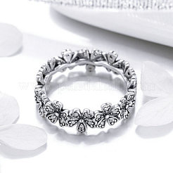 Thailand 925 Sterling Silver  Finger Rings&nbsp;RJEW-FF0008-011AS-18mm