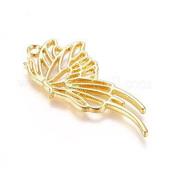 Zinc Alloy Open Back Bezel Pendants&nbsp;PALLOY-E564-57G