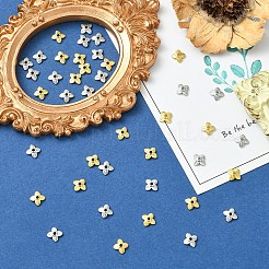20Pcs Brass Bead Caps&nbsp;KK-YW0003-55G