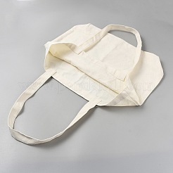 キャンバス生地のトートバッグ  長方形  トウモロコシの穂の黄色  305x405x3mm&nbsp;LS-AJEW-WH0752-109