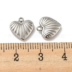Non-Tarnish 304 Stainless Steel Charms&nbsp;STAS-L022-032P