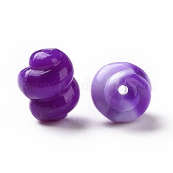 Two Tone Opaque Acrylic Beads&nbsp;OACR-P013-31A