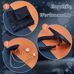 Polyester Satin Bow Tie for Men&nbsp;FIND-GA0003-49B