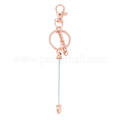 Metal Beadable Keychains&nbsp;KEYC-D288-02RG