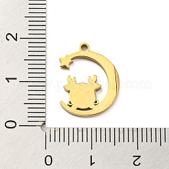 Ion Plating(IP) 316L Surgical Stainless Steel Pendants&nbsp;STAS-D090-23G