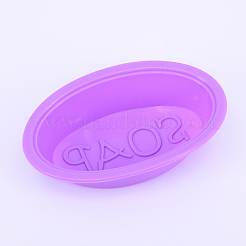 Oval with Word Soap Silicone Molds&nbsp;SIL-WH0002-09