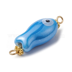 Handmade Porcelain Connector Charms&nbsp;PALLOY-JF02165