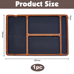 Wood Desktop Storage Boxes&nbsp;CON-WH0095-191A