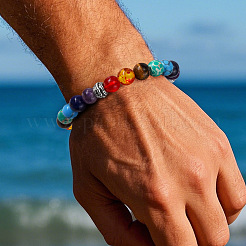 Bohemian Chakra Glass with Resin&nbsp;CB9860