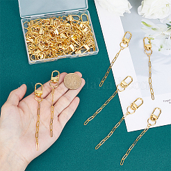 50Pcs Alloy Swivel Clasps&nbsp;HJEW-PH02305