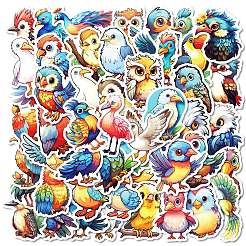50Pcs Cartoon Birds Paper Sticker&nbsp;STIC-C012-06