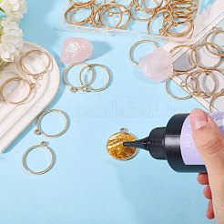 50Pcs Zinc Alloy Open Back Bezel Pendants&nbsp;FIND-CA0011-54KCG