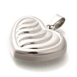 Anti-Tarnish 304 Stainless Steel Pendants&nbsp;STAS-U035-42P