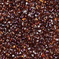 Picasso Spray Painted Glass Seed Beads&nbsp;SEED-T006-04-5