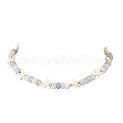 Natural Banded Agate Bead Necklaces&nbsp;NJEW-JN06623