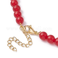 Heart Brass Cubic Zirconia Pendant Necklace&nbsp;NJEW-JN04599-02