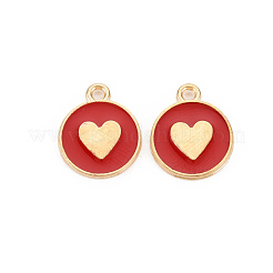 Alloy Enamel Pendants&nbsp;ENAM-S121-181D