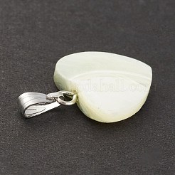 Natural Trochid Shell/Trochus Shell Pendants&nbsp;SSHEL-K027-09