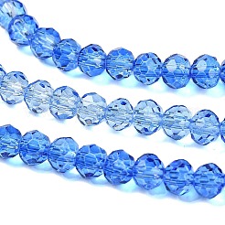 Transparent Painted Glass Beads Strands&nbsp;X1-DGLA-A034-T3mm-A01