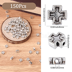 150Pcs Tibetan Style Alloy Beads&nbsp;FIND-SP0004-93