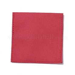 マイクロファイバーギフト包装ポーチ  ジュエリーポーチ  クリムゾン  15.5x8.3x0.1cm&nbsp;ABAG-Z001-01B