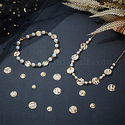 80Pcs 4 Styles Brass Connector Charms&nbsp;KK-CN0002-93G