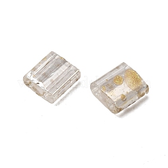 2-Hole Transparent Glass Seed Beads&nbsp;SEED-S023-30C-31