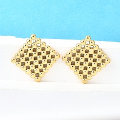 304 Stainless Steel Stud Earrings&nbsp;EJEW-Z026-01G