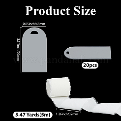 20Pcs Acrylic Wedding Seat Label&nbsp;AJEW-BM0001-25