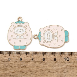 Alloy Enamel Pendants&nbsp;LS-STAS-I354-02KCG-02
