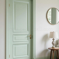 Rectangle Pattern Beech Wood Ceiling Molding&nbsp;AJEW-WH0481-43