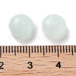 不透明なアクリルビーズ  多面カット  ロンデル  紺碧  8.5x5mm  穴：1.8mm&nbsp;OACR-H116-08E