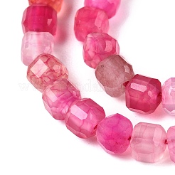 Dyed Natural Agate Beads Strands&nbsp;G-T138-211G